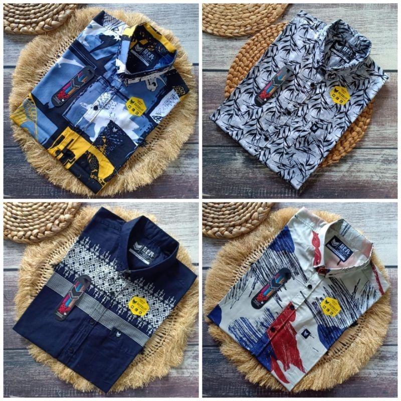 KEMEJA PRIA LENGAN PENDEK REDBLIT BAJU PRIA KEMEJA DISTRO