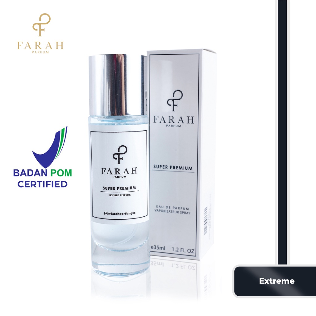Extreme Men Super Premium by Farah Parfum - Parfum Pria Tahan Lama