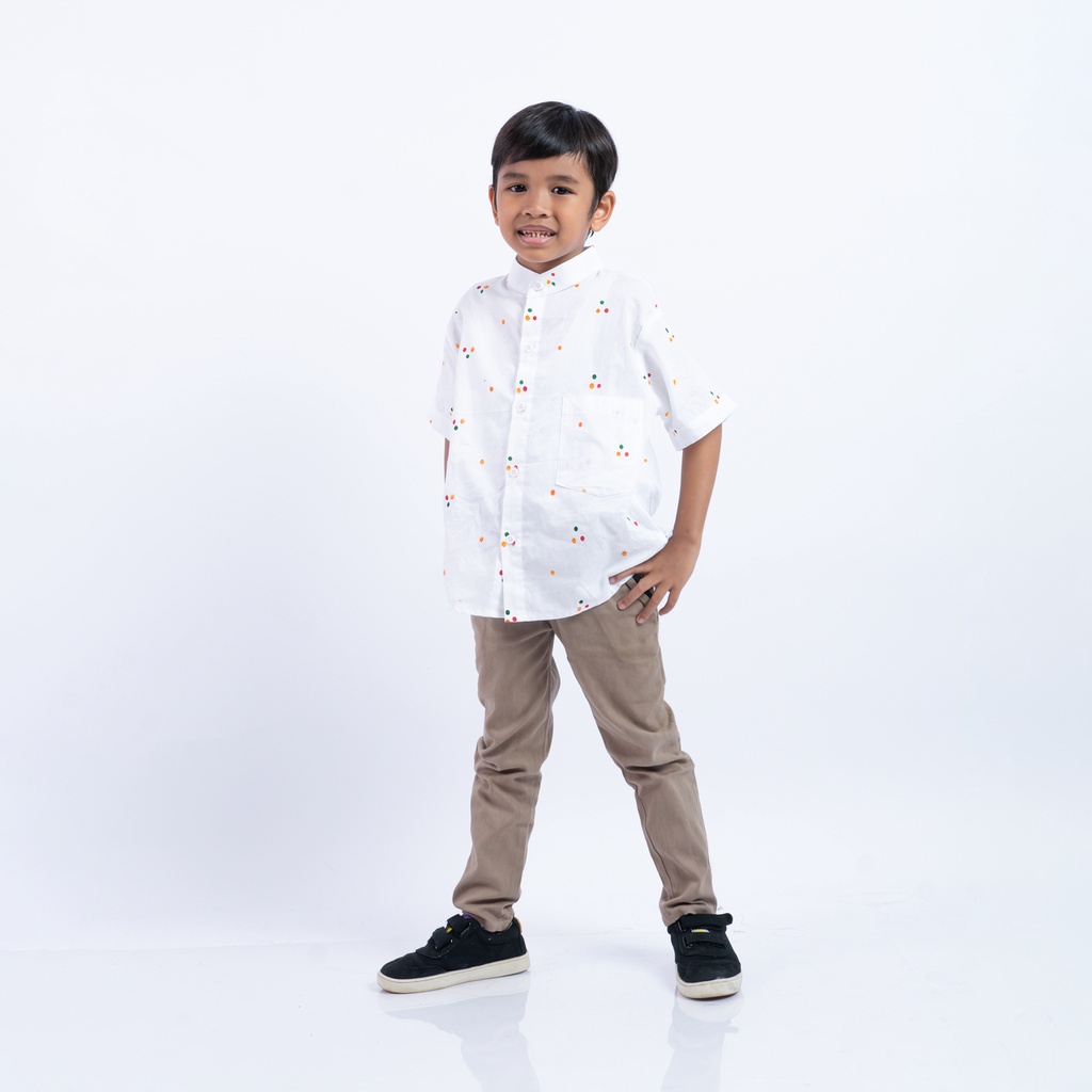 Kemeja Anak Jumputan - Hand Made Batik