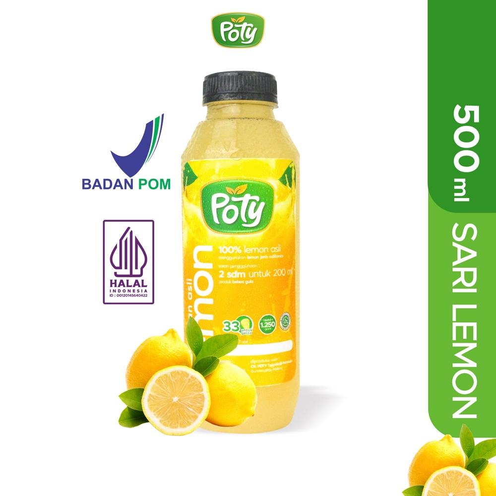 

Ready Stok Sari Lemon / Air Lemon Murni Asli 100% untuk Diet Detox 500 ml POTY