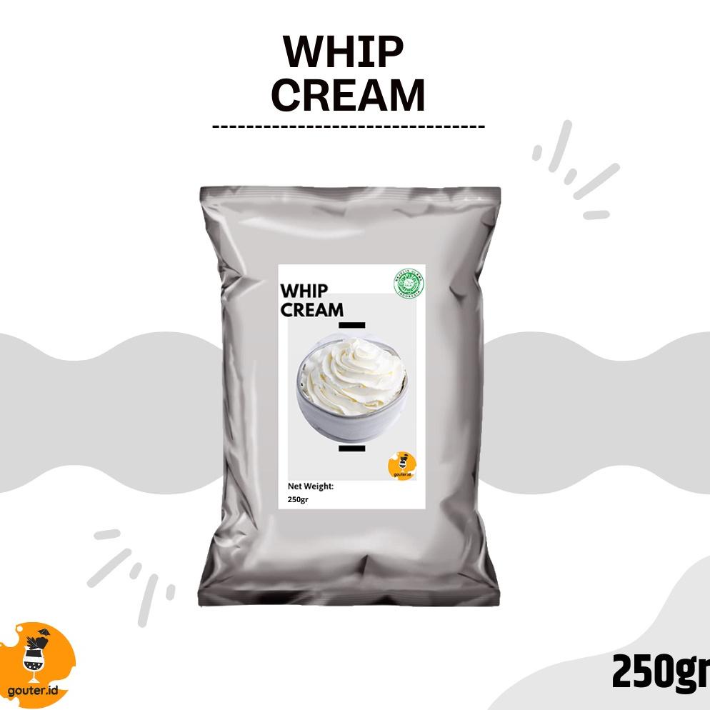 

>XC26619< WHIP CREAM TOPPING 250GR / BUBUK WHIP CREAM / WHIPPED CREAM POWDER / WHIPPING CREAM TOPPING
