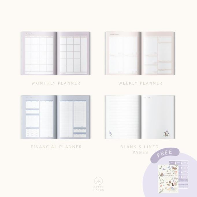 

Otterhands Co. 2023 Yearly Planner