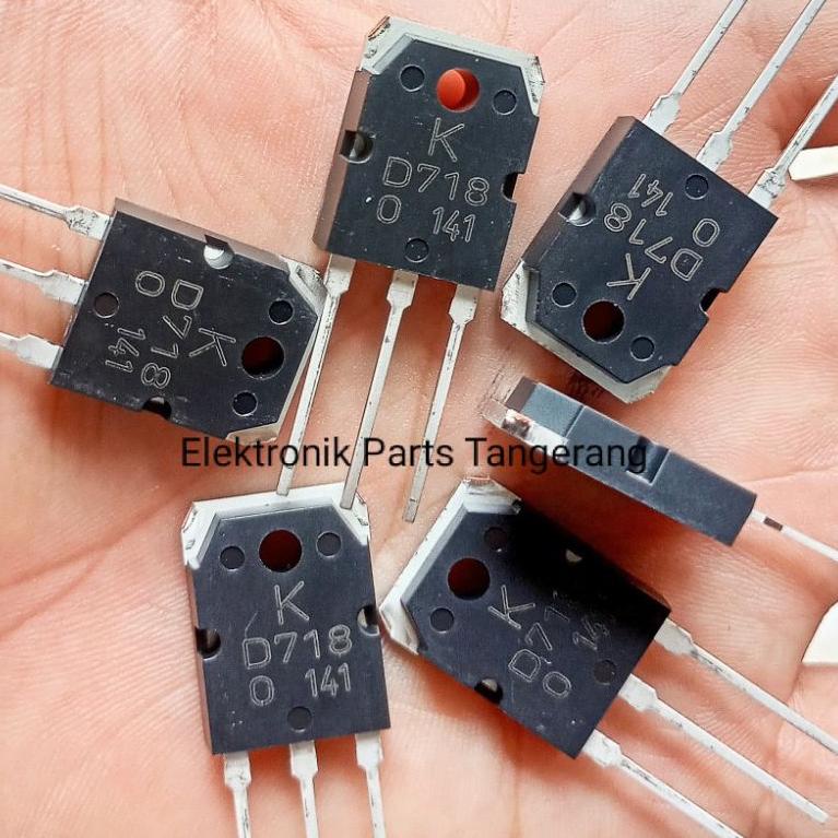 [KODE 77]  D718 ORIGINAL TRANSISTOR D718 D 718 2SD718 Original 2SD 718 2S 718 TR D718 2S D718