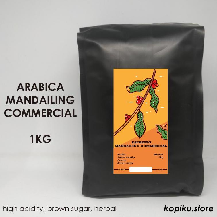 

✨MEGA ⚡ALE✨ Kopi Arabika Mandailing 1kg | Roasted Commercial Espresso