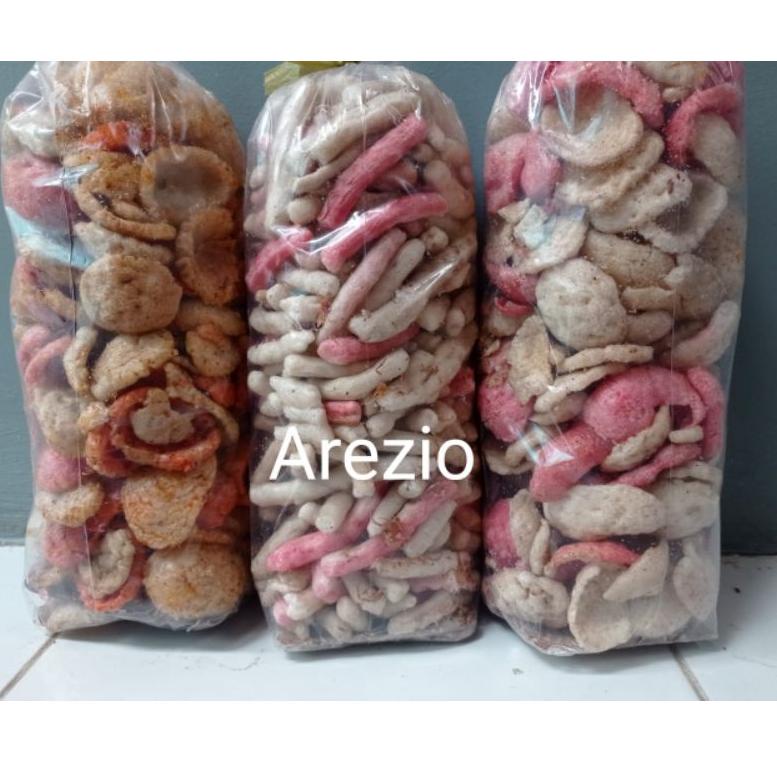 

【Penjualan Terbaik】✅COD Kerupuk Melarat Khas Cirebon / Kerupuk Sangrai Pasir / Kerupuk Disel