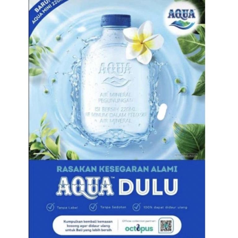 

【MEGA SALE】 AQUA BOTOL MINI 220ML KEMASAN BARU ( LIMITED EDITION )