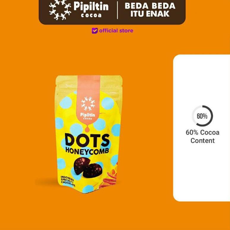 

(COD )NEW_PRODUCT Pipiltin Cocoa Cemilan Snack Coklat - Chocolate Dots Honey Comb