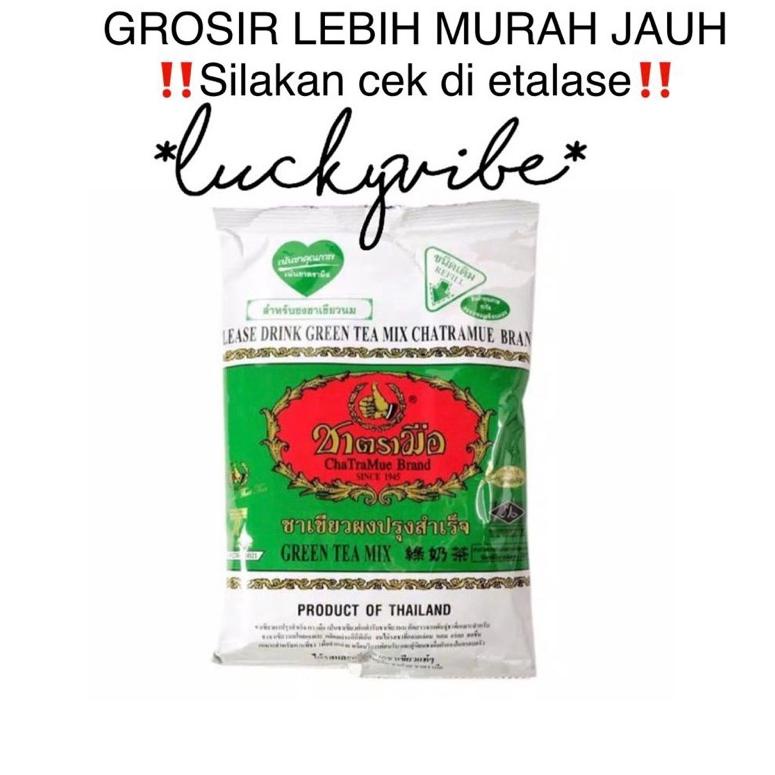 

(♥C6369] THAI GREEN TEA CHATRAMUE THAILAND 200gr/ TEH HIJAU 200GR