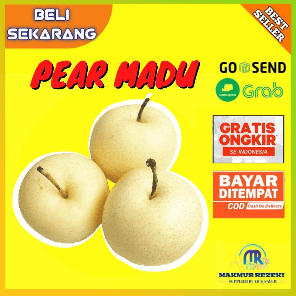 

TERBARU BUAH PIR PEAR MADU SWEET IMPORT CENTURY SEGAR MURAH SEKILO 4-6 PCS PERKILO