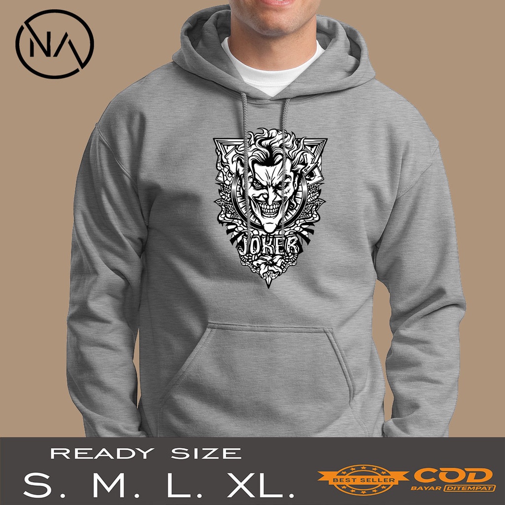 JAKET HODDIE JOKER | HOODIE PRIA