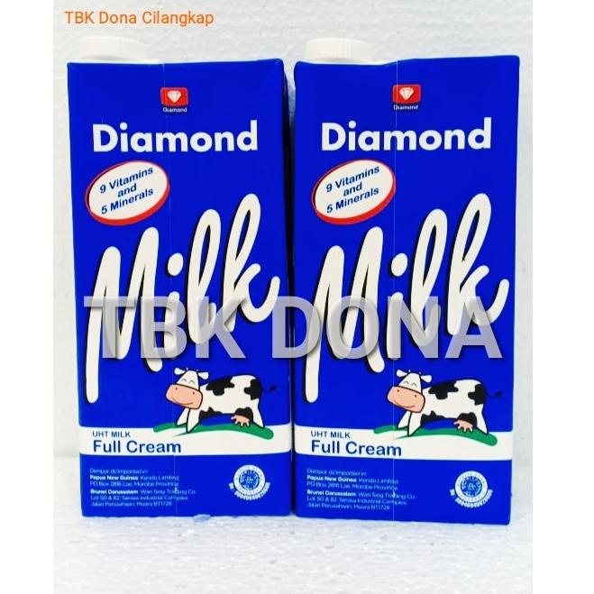 

Di⚡kon !! DIAMOND MILK SUSU FULL CREAM 1 LITER