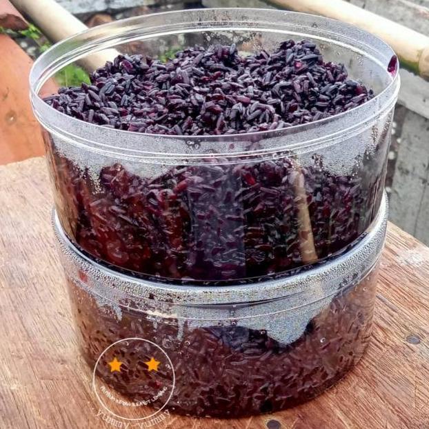 

『MPD』 Tape Ketan Hitam Manis Ber air Khas Bandung (Peuyeum Ketan Hideung Bandung) 500gram