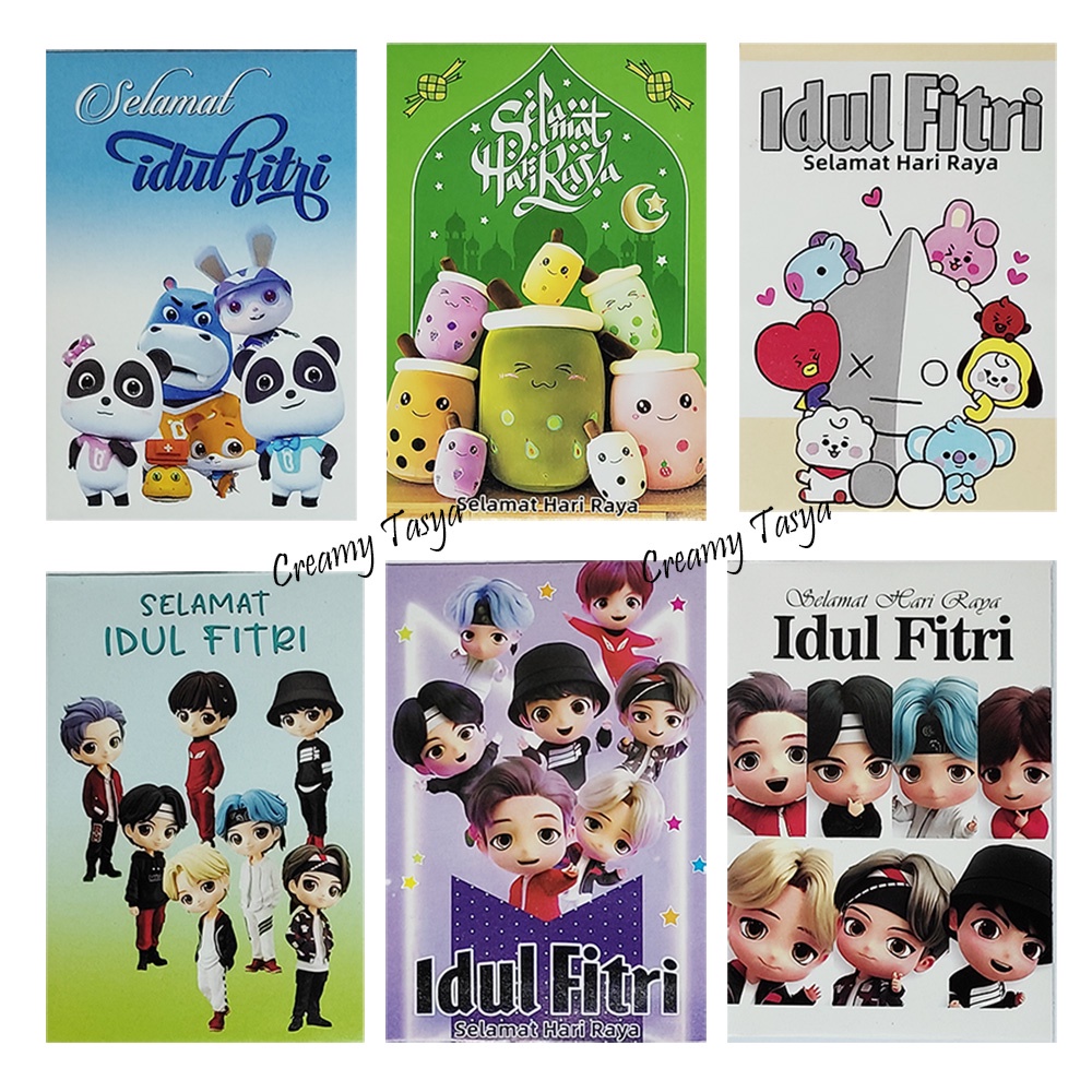 

Amplop Lebaran Unik Premium Quality - Angpau Idul Fitri - Ampau Medium