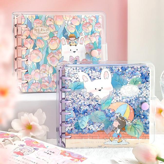 

Dorothy Mini Loose Leaf Agenda Diary Binder Buku Journal