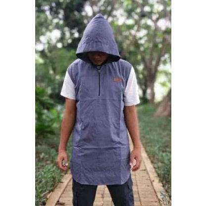 Rompi Sholat Hoodie Bahan Toyobo Premium Free Ongkir Dan Bisa Cod