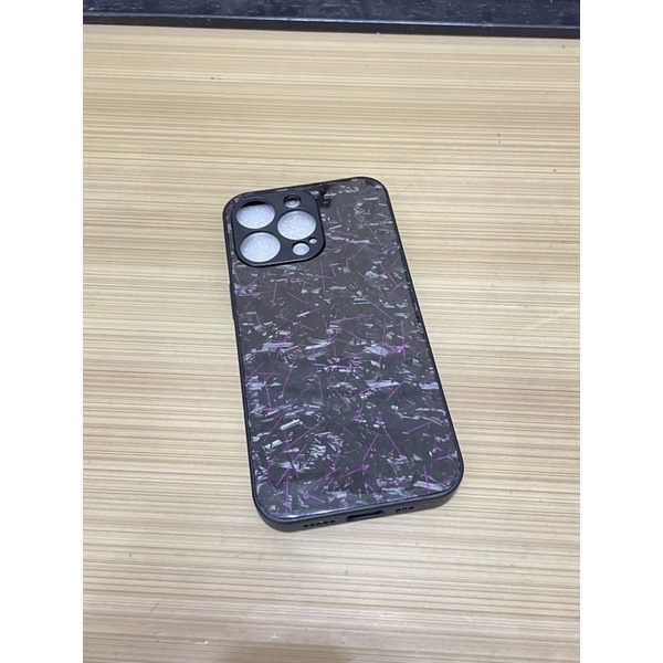 Case Iphone 13 Pro Purple Metallic Forged Carbon