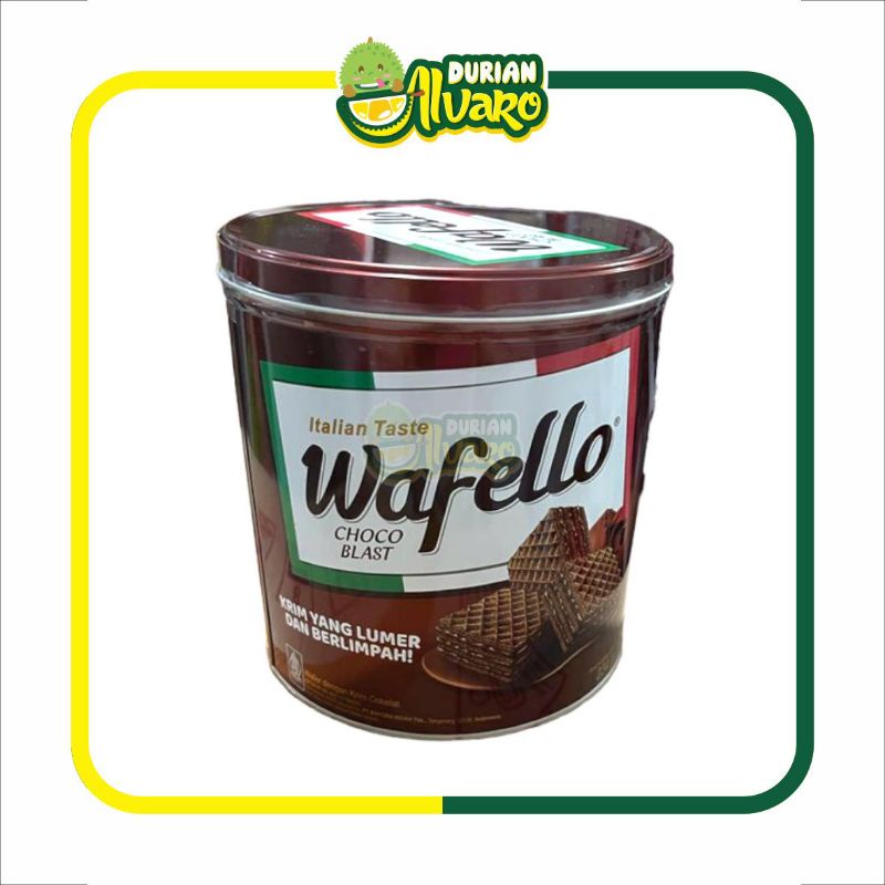 

Wafello - Wafer Kaleng Bulat 294gr
