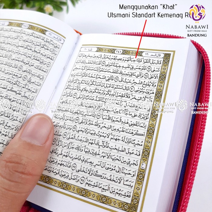 

AL QURAN SAKU KALAMUL ALI/AL QURAN SAKU RESLETING/AL QURAN MINI POCKET KUALITAS BERKELAS