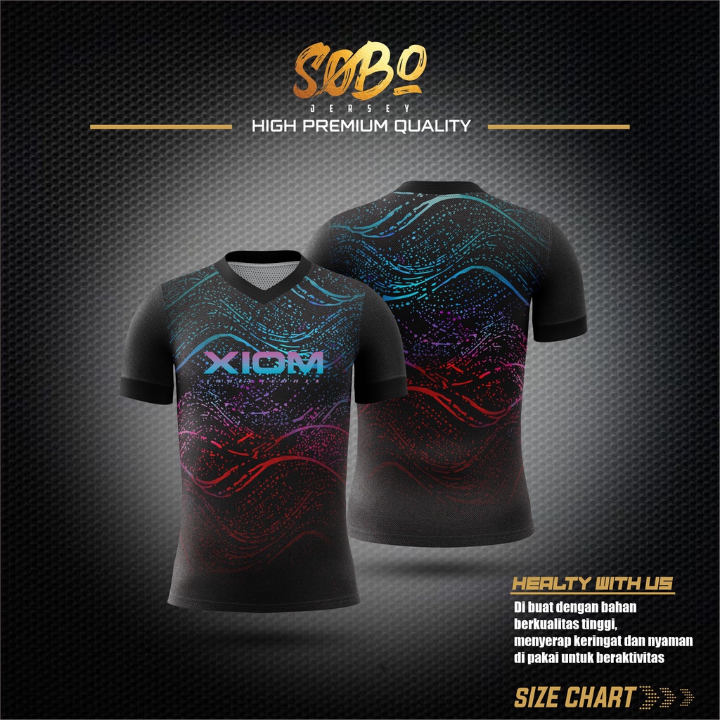 Jersey Pingpong XIOM Best Custom Edition