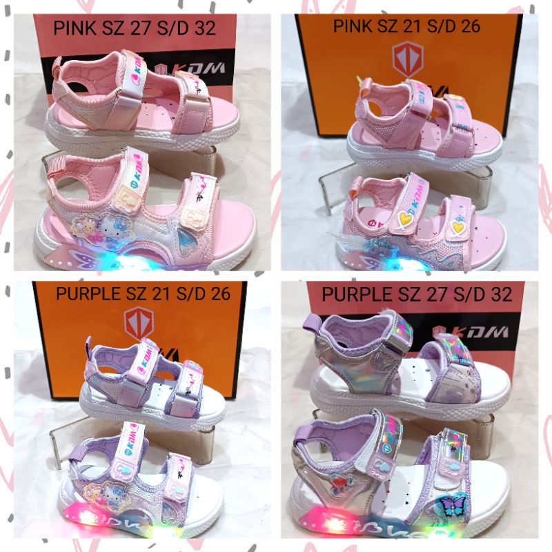 Sepatu Sandal LED Anak Perempuan