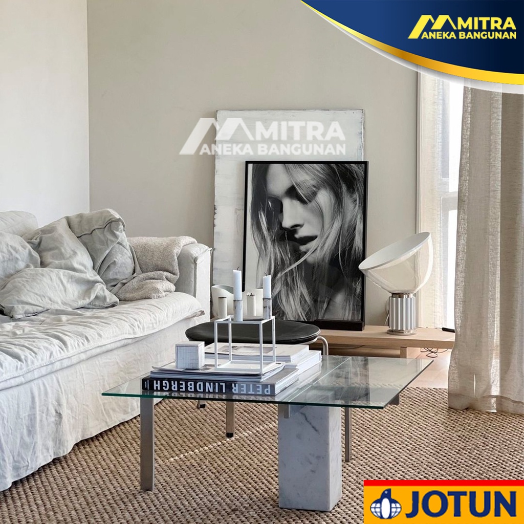 CAT TEMBOK JOTUN INTERIOR EKSTERIOR WARNA LIMESTONE 10341 / ABU MUDA