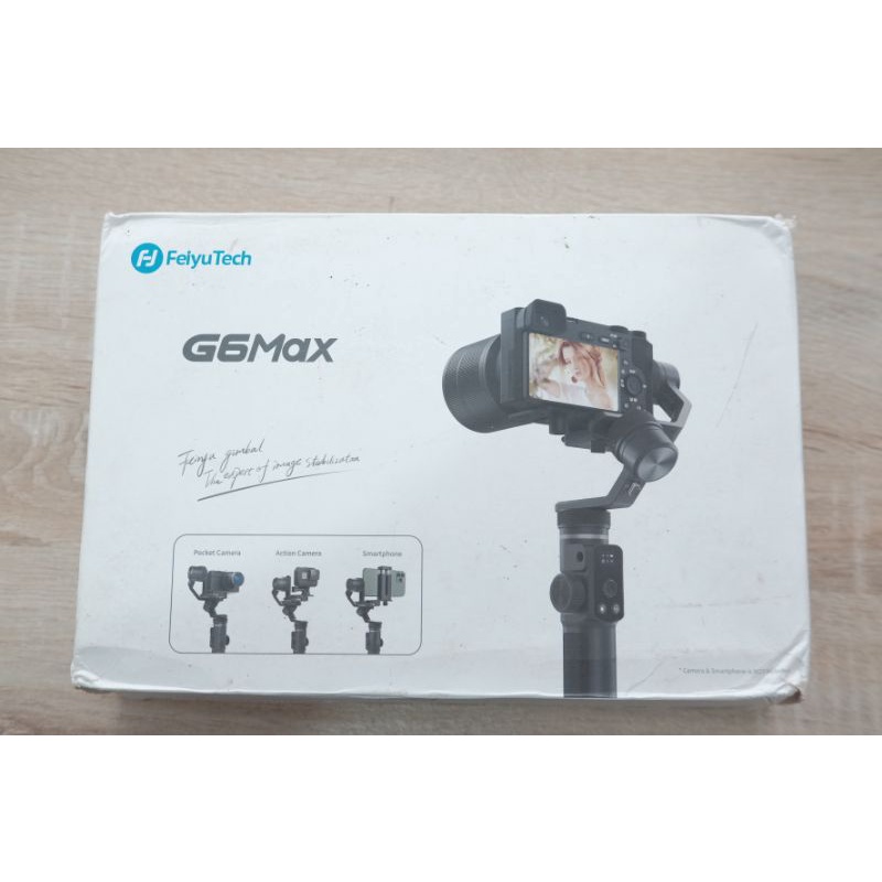 Feiyu G6 max gimbal kamera mirrorless