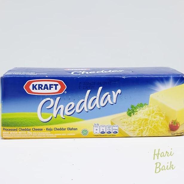 

Keju Cheddar Kraft 2kg