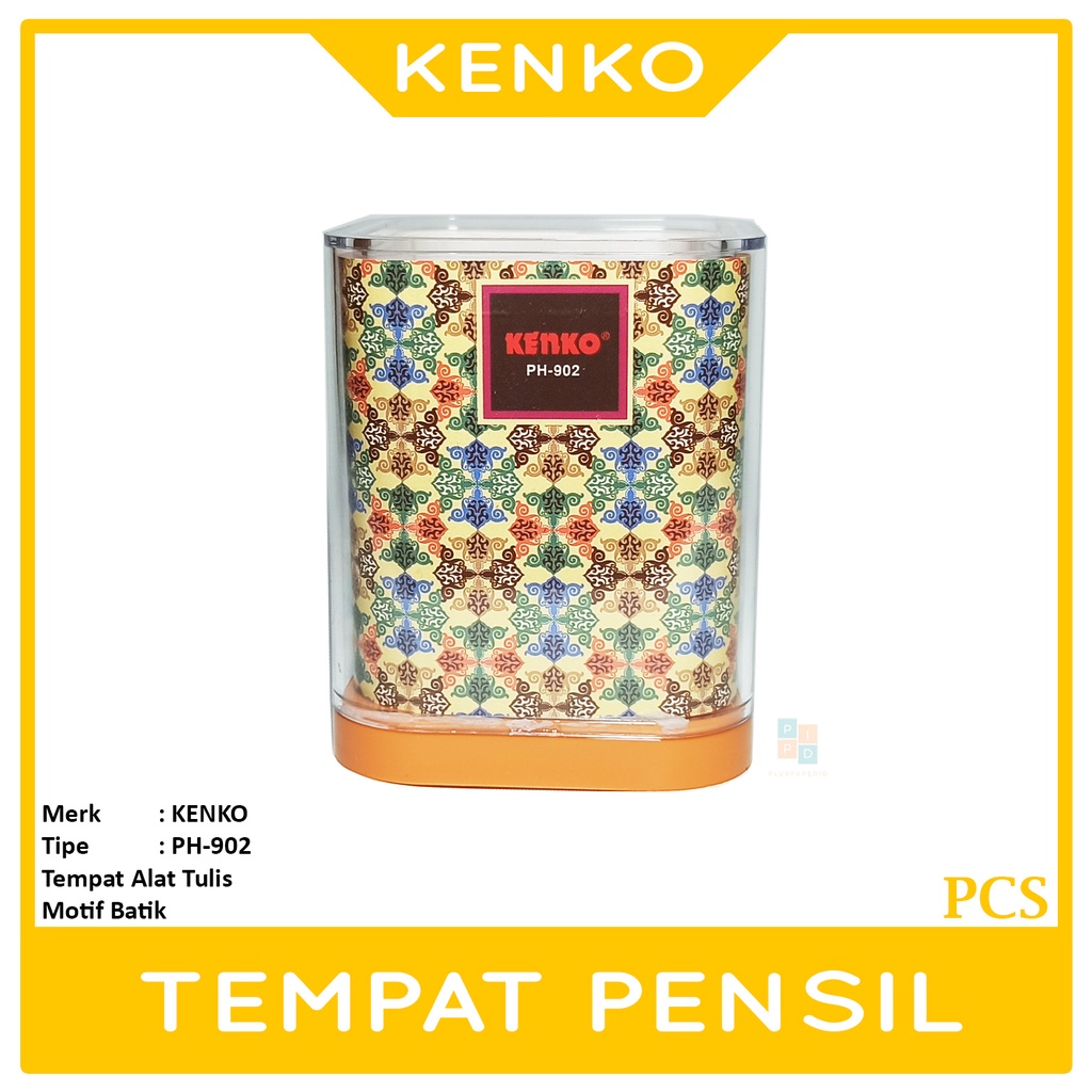 

KENKO - Tempat Alat Tulis - Desk Set PH-902 Batik - Pcs