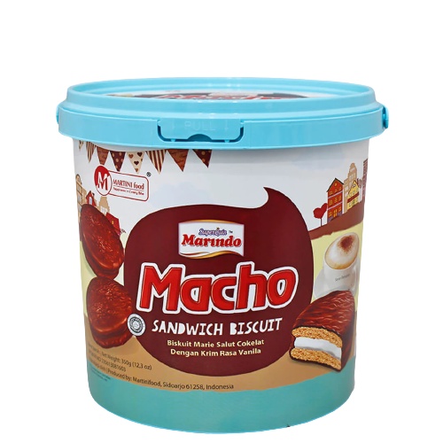 

Marindo Macho Sandwich Biscuit 350gr