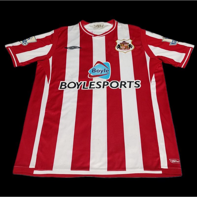 Jersey Sunderland Home 2009-2010 Liga Inggris Original Umbro