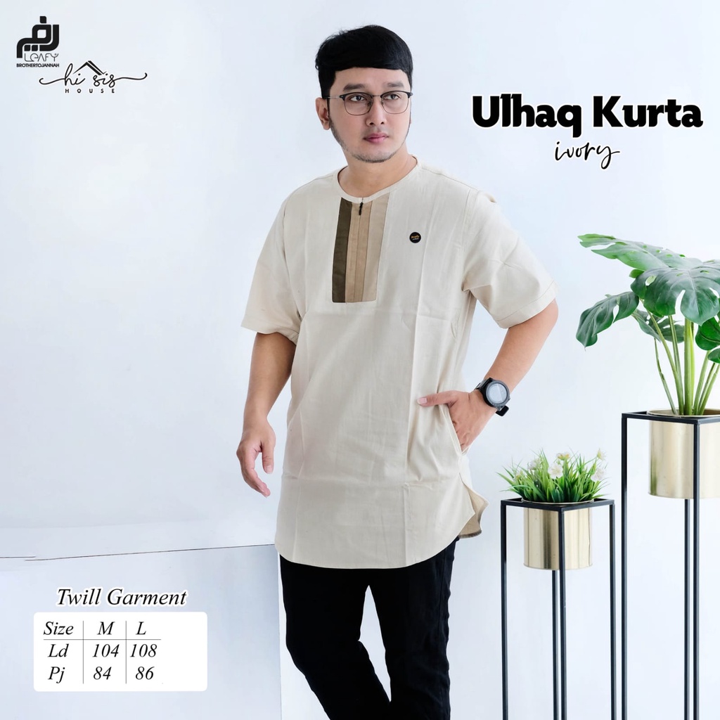 [NEW] ULHAQ KURTA PRIA KEREN PREMIUM ORI BY LEAFY HISIS
