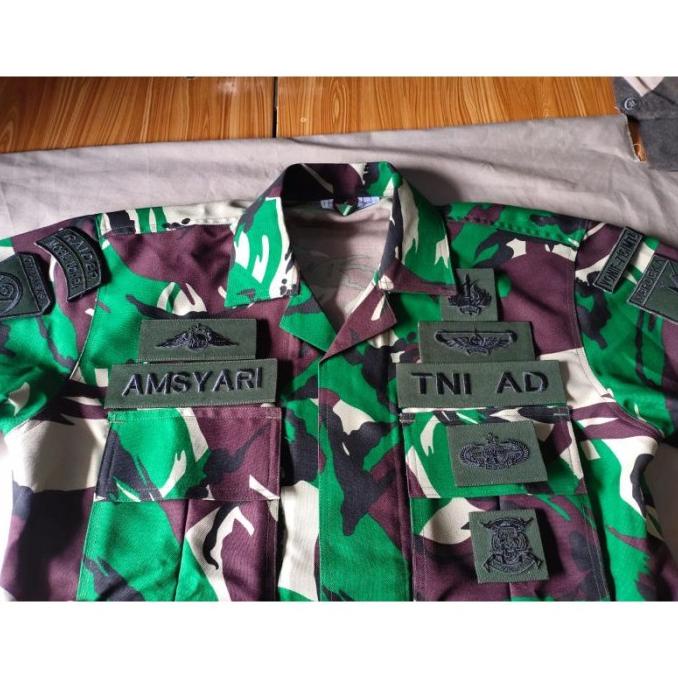 VELBED GRATIS ONGKIR SERAGAM PDL TNI VELBED WOLL ASLI 100%,TINGGAL PAKE SUDAH EL09I09A82L