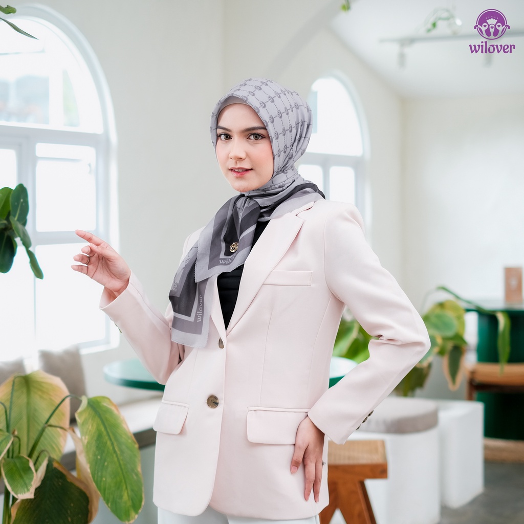 Wilover  -  Wilona Series Printed Scraft Premium | Original Product | Hijab Segi Empat