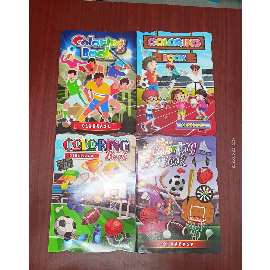 

BUKU MEWARNAI/COLORING BOOK BOXY PON