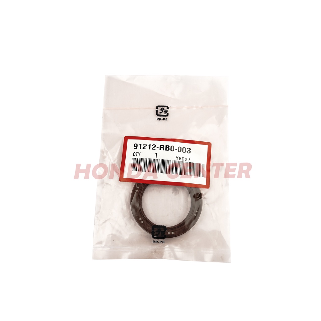 Seal crankshaft kruk krek as depan seal timing seal pully jazz city brio freed mobilio brv hrv crz city hatchback 2003 2004 2005 2006 2007 2008 2009 2010 2011 2012 2013 2014 2015 2016 2017 2018 2019 2020 2021 2022 2023