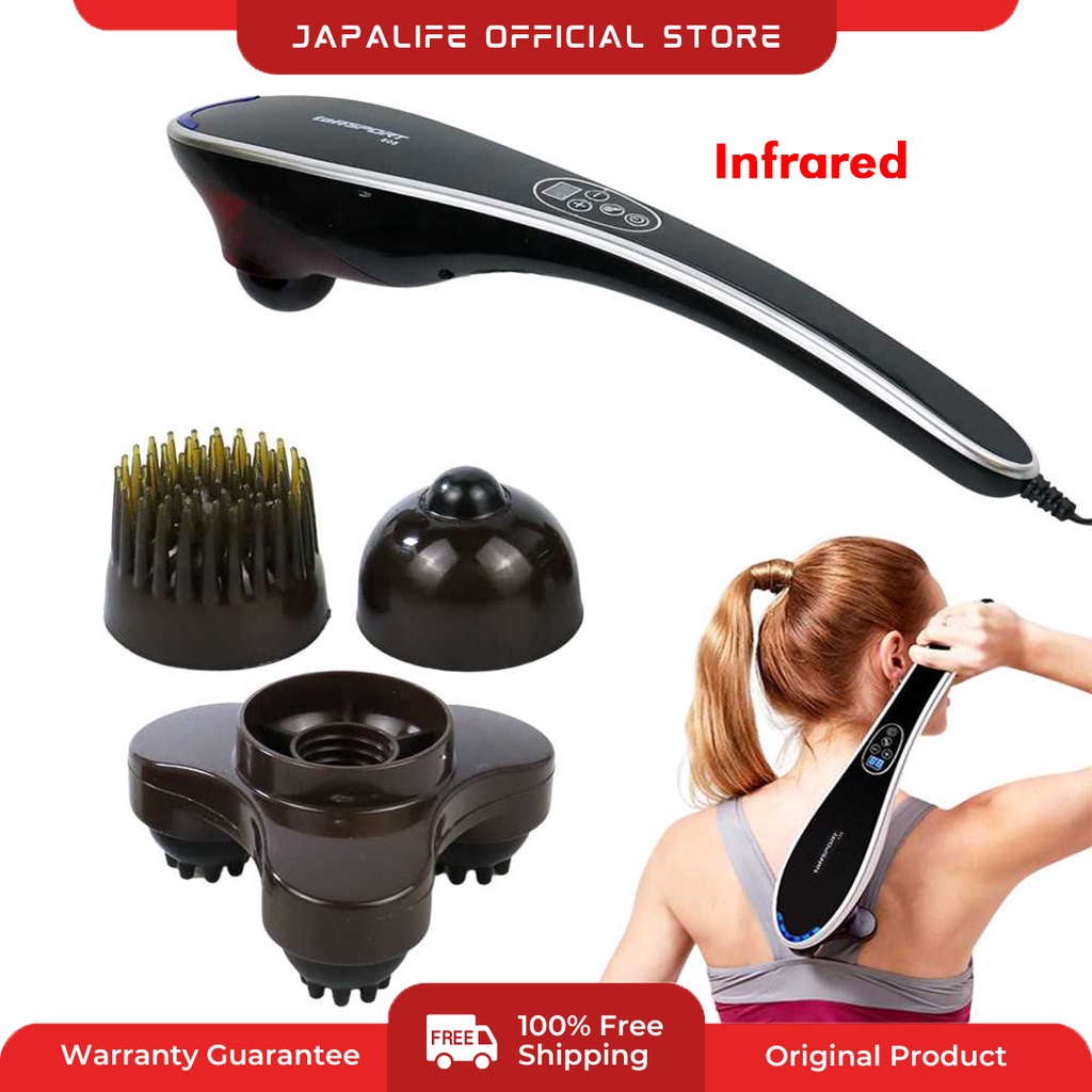 Japalife Alat Pijat Punggung Leher dan Pundak Getar Elektrik Shiatsu Infrared Massager Electric - 608