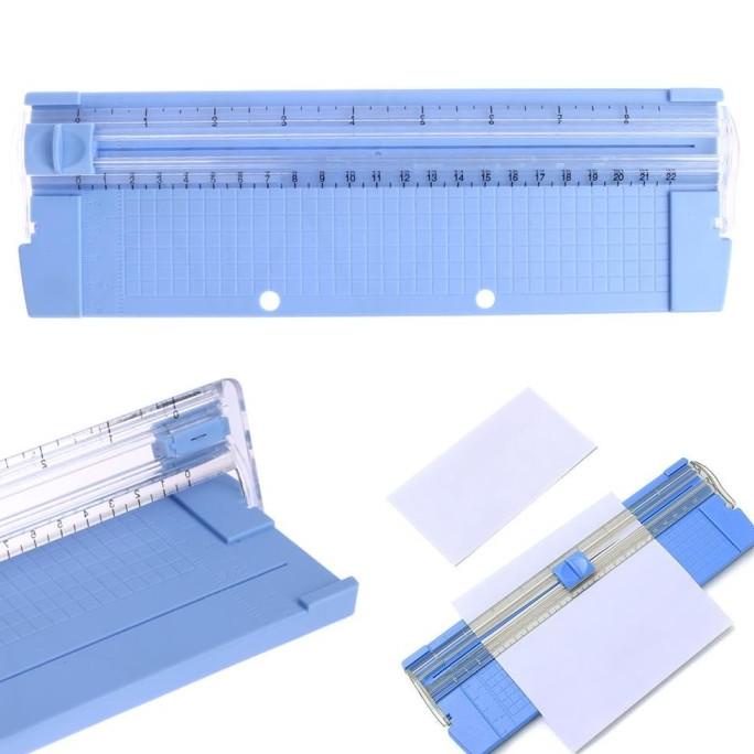

Alat Pemotong Kertas A4/A5 - Paper Trimmer Cutter Portable Aesthetic TERMURAH