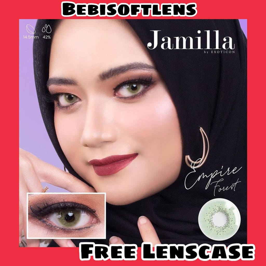 Softlens X2 JAMILLA DIA 14.5mm NORMAL &amp; MINUS (-0.50 s/d -3.00) / softlen/ softlense / emoticon / BB Lensa Kontak