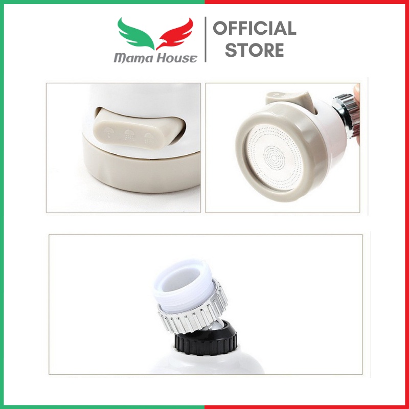 [MH] Sambungan Kran Air Turbo Fleksibel Rotatable Bisa Diputar 360 Derajat 3 Mode