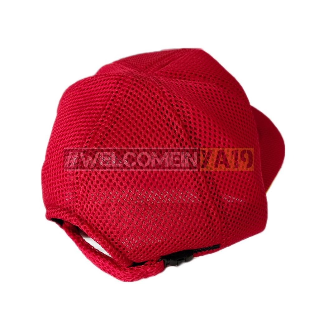 Topi Jaring FIRE RESCUE / Topi Pemadam Kebakaran Merah
