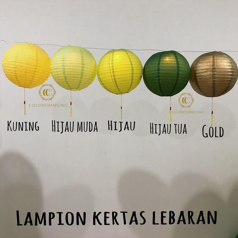 

Lampion Kertas 35 Cm Idul Fitri Lebaran Ramadan Islamic Hari Raya Promo Best Seller!