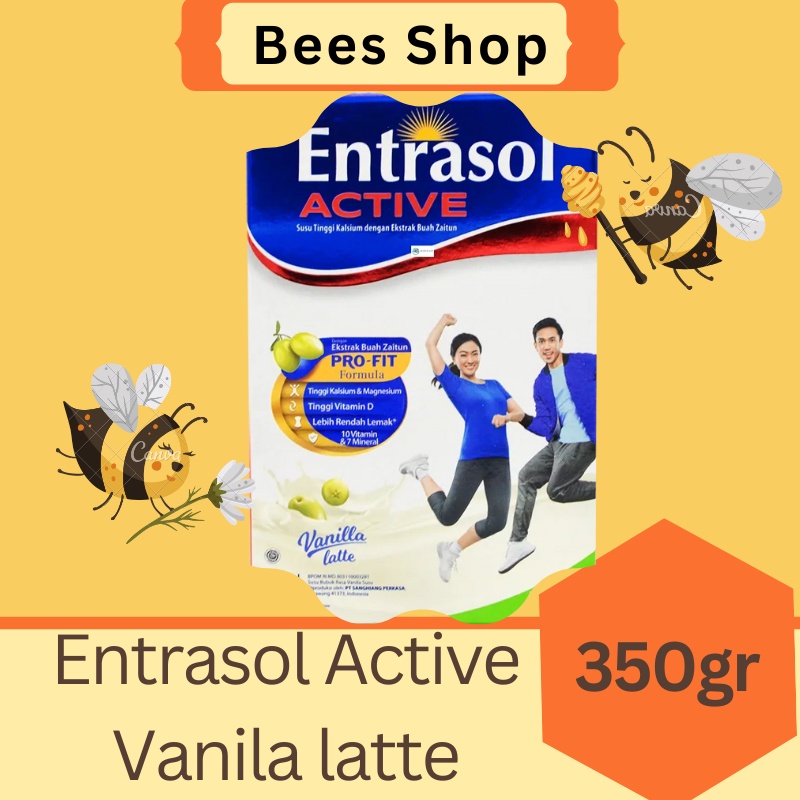 

ENTRASOL ACTIVE PROFIT VANILA 350 GR