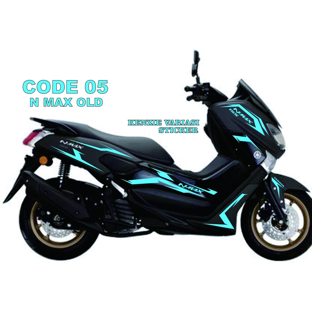 AKSESORIS YAMAHA N MAX, Stiker Cuting Striping List Body VARIASI MOTOR YAMAHA Nmax lama  #05