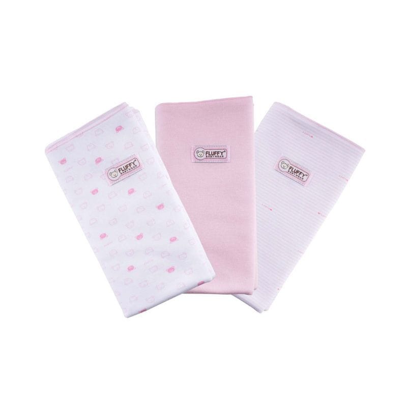 Fluffy Bedong NB per 3pcs Mix Series - WARNA RANDOM