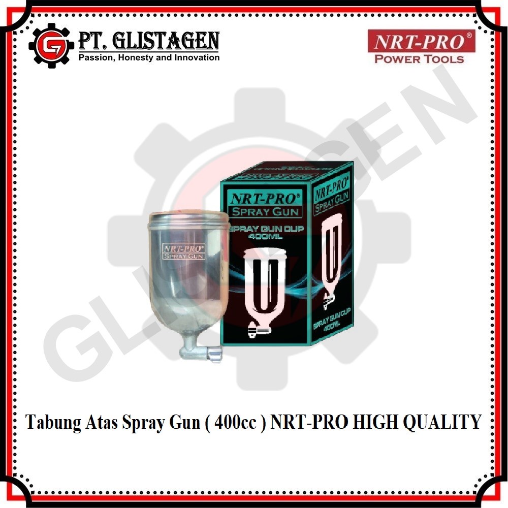 Tabung SprayGun NRT-PRO F100 F75 K2 K3 R2 R3 400ml cup 400 ml ORIGINAL