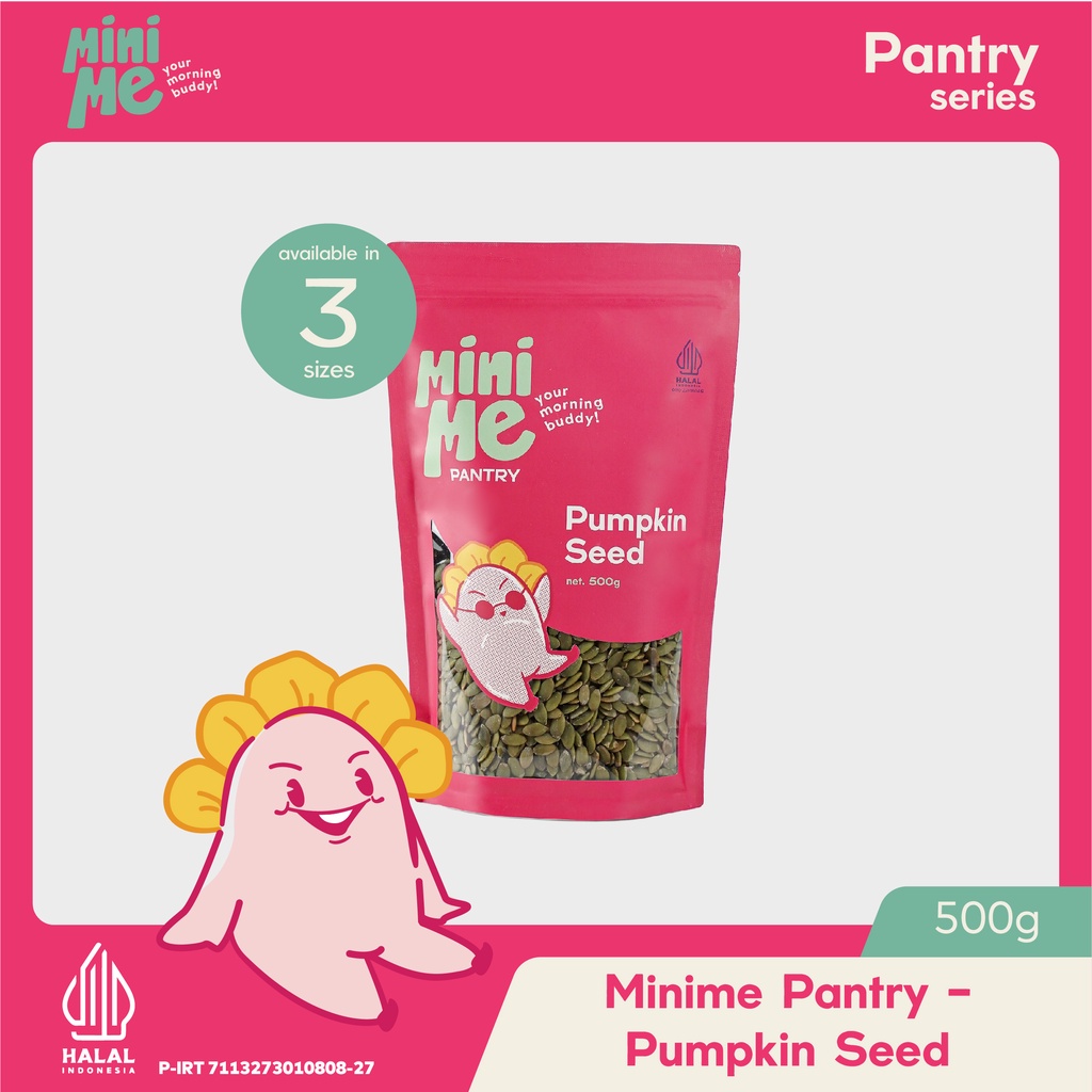 

MINIME Pantry - Pumpkin Seed 500gr Biji Labu (Raw - Mentah)