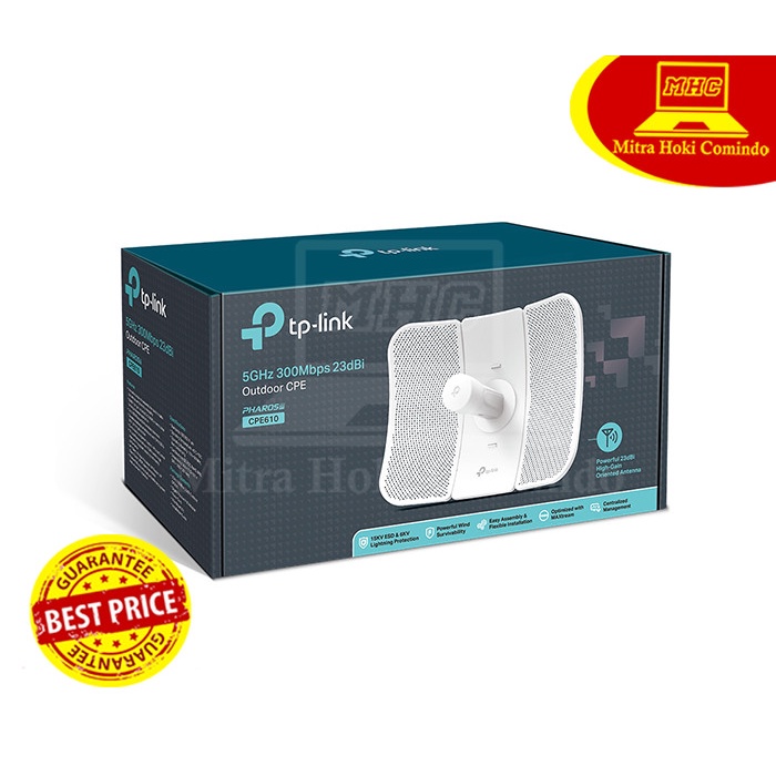 TP-LINK CPE610 TPLINK CPE610 TPLINK CPE 610 5GHz 300Mbps Outdoor CPE