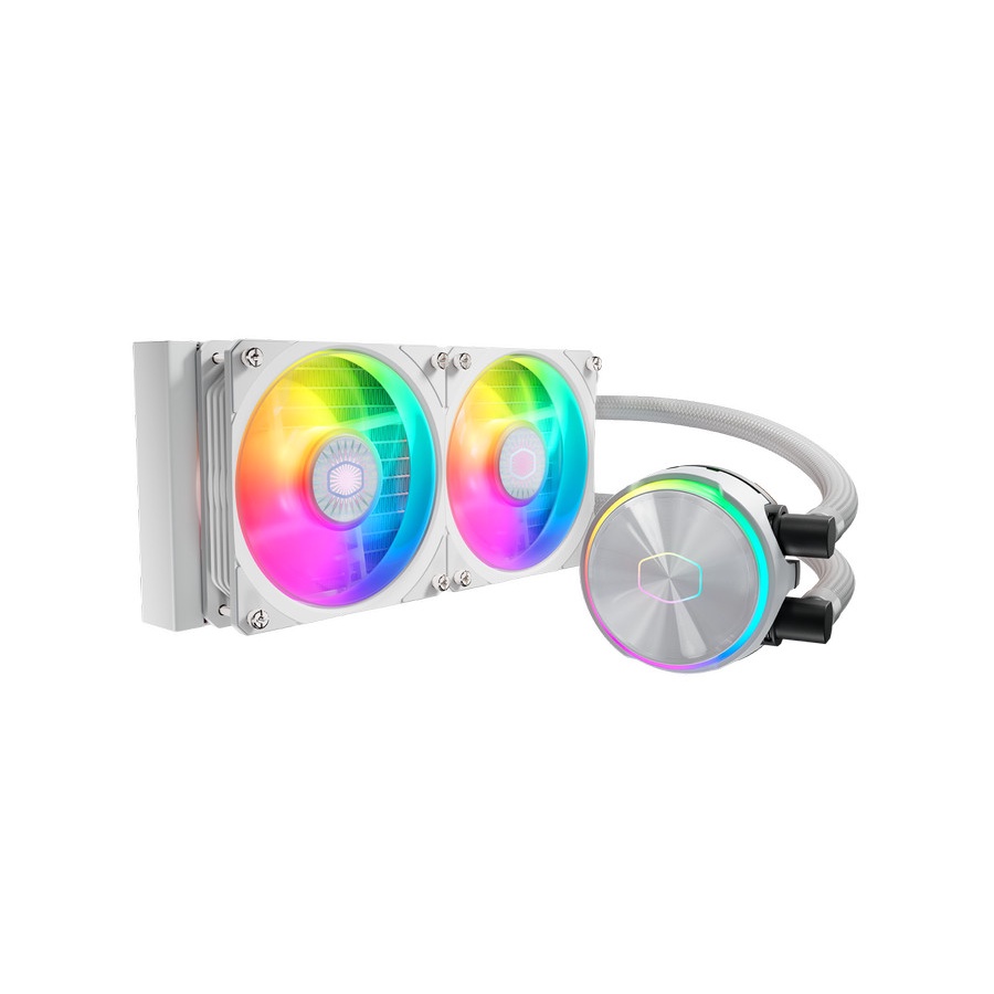 Cooler Master MASTERLIQUID PL240 FLUX WHITE ARGB AIO 240mm