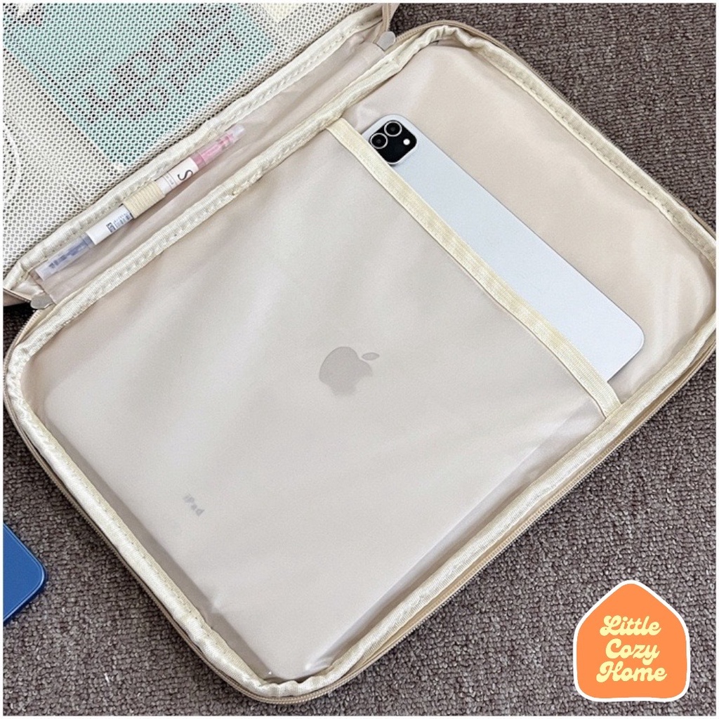 Softie Tablet Laptop Sleeve 11 13 Inch Warna Pastel Model Terbaru/ Tas Laptop Sarung Pouch Cover Komputer Leptop Multifungsi / Macbook Air 13in Kulit Leather Case Sleeve Mac Book