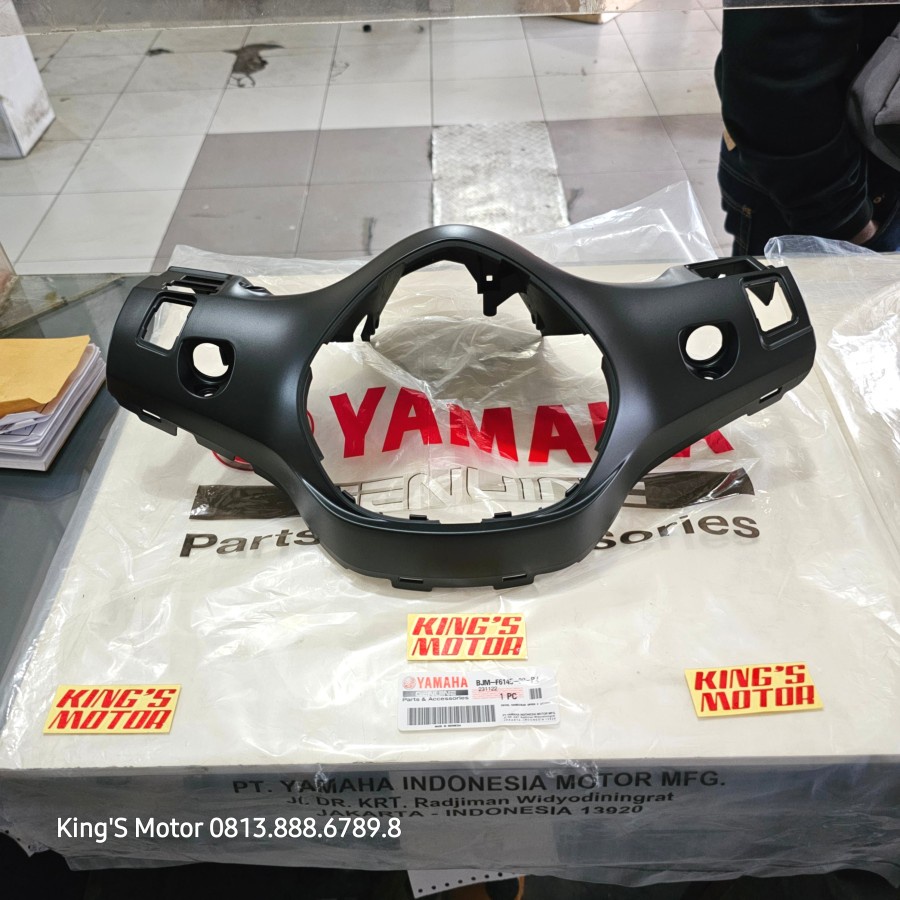 COVER BATOK BELAKANG SPEEDOMETER GRAND FILANO HITAM DOFF BJM F6145 P4